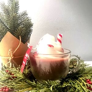 NWT, Martha Stuart Hot Chocolate Scented Candle